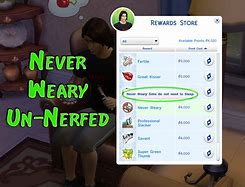 Image result for Sims 4 Never Weary Not Working