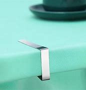 Image result for Tablecloth Clips Clear