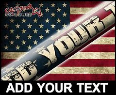 Image result for Pool Cue American Flag Black and White