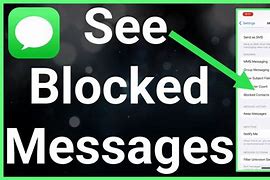 Image result for Blocked Text Message iPhone