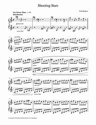 Image result for Shooting Stars Sheet Music Rival Sons