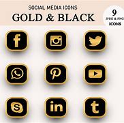 Image result for Gold Icons with Gold as White Letters above It