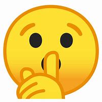 Image result for Shhhhh Emoji