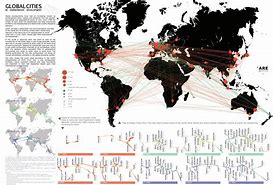 Image result for Globalization and World Cities Map