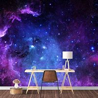 Image result for Galaxy Mural Gold Wallpaper