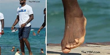 Image result for How Tall Is LeBron James in Feet