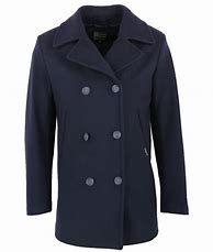 Image result for Navy Blue Pea Coat Men