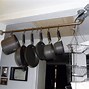 Image result for DIY Hanging Pot Rack