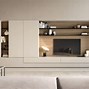 Image result for Two Tone TV Wall Unit