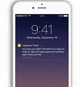 Image result for iPhone Push Notification