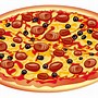 Image result for Breakfast Pizza Clip Art