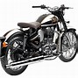 Image result for Royal Enfield Classic 500 Chrome Black with Saddlebags
