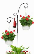 Image result for Garden Hanging Basket Stand