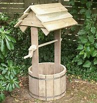 Image result for Wishing Well Planter Box