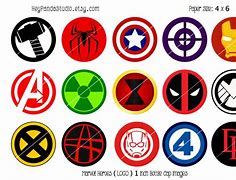 Image result for Marvel Character Icons