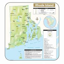 Image result for Map of Rhode Island State