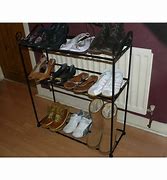Image result for Wrought Iron Shoe and Boot Rack