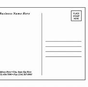 Image result for Free 4 to a Page Postcard Template