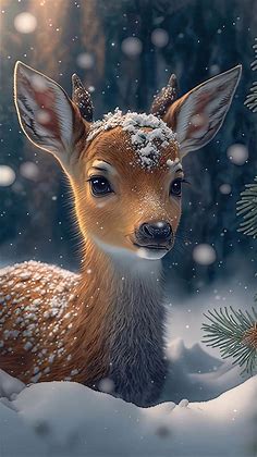 Baby deer Wallpapers Download | MobCup