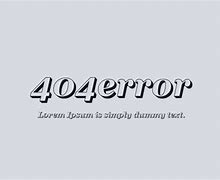Image result for Error 404 Font