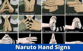 Image result for Naruto Hand Sign List