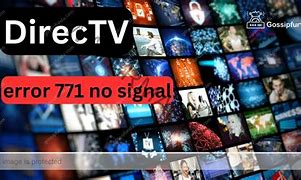 Image result for DirecTV No Signal Error Screen