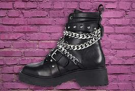 Image result for Punk Rock Combat Boots