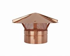 Image result for Cone Top Chimney Cap with Screen