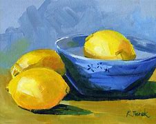 Image result for Lemon Still Life Paintings