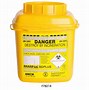 Image result for Yellow Sharps Container Disposal