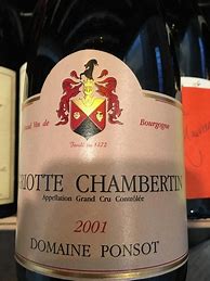 Image result for Chezeaux Griotte Chambertin Ponsot