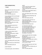 Image result for You Should Be Here Lyrics