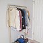 Image result for DIY Garment Rack with Metal Rods and No Connectors
