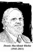 Image result for Dennis Ritchie Vector Art