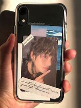 Image result for Matte Black iPhone 7 with BTS Case