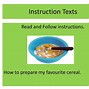 Image result for Instruction Template Examples