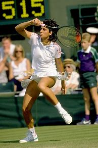 Image result for Gabriela Sabatini Playing Tennis