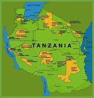 Image result for Mapa De Tanzania