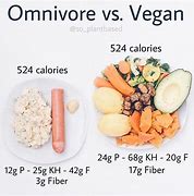 Image result for Difference Vegan/Vegetarian Omnivore