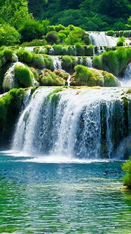 Image result for Waterfall Phone Wallpaper