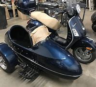 Image result for Moped with Sidecar