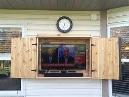 Image result for Outdoor TV Cabinet Design