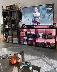 Image result for 85 Inch TV in Game Room