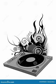 Image result for Abstract DJ Turntable Clip Art