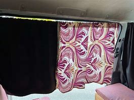 Image result for Navy Curtains On Camper