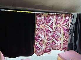 Image result for How to Dye Camper Curtains