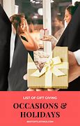 Image result for Gift-Giving Occasions