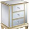 Image result for Mirrored Nightstand