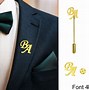 Image result for Custom Initial Lapel Pins