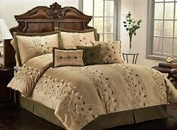 Image result for Green and Gold Bedspread